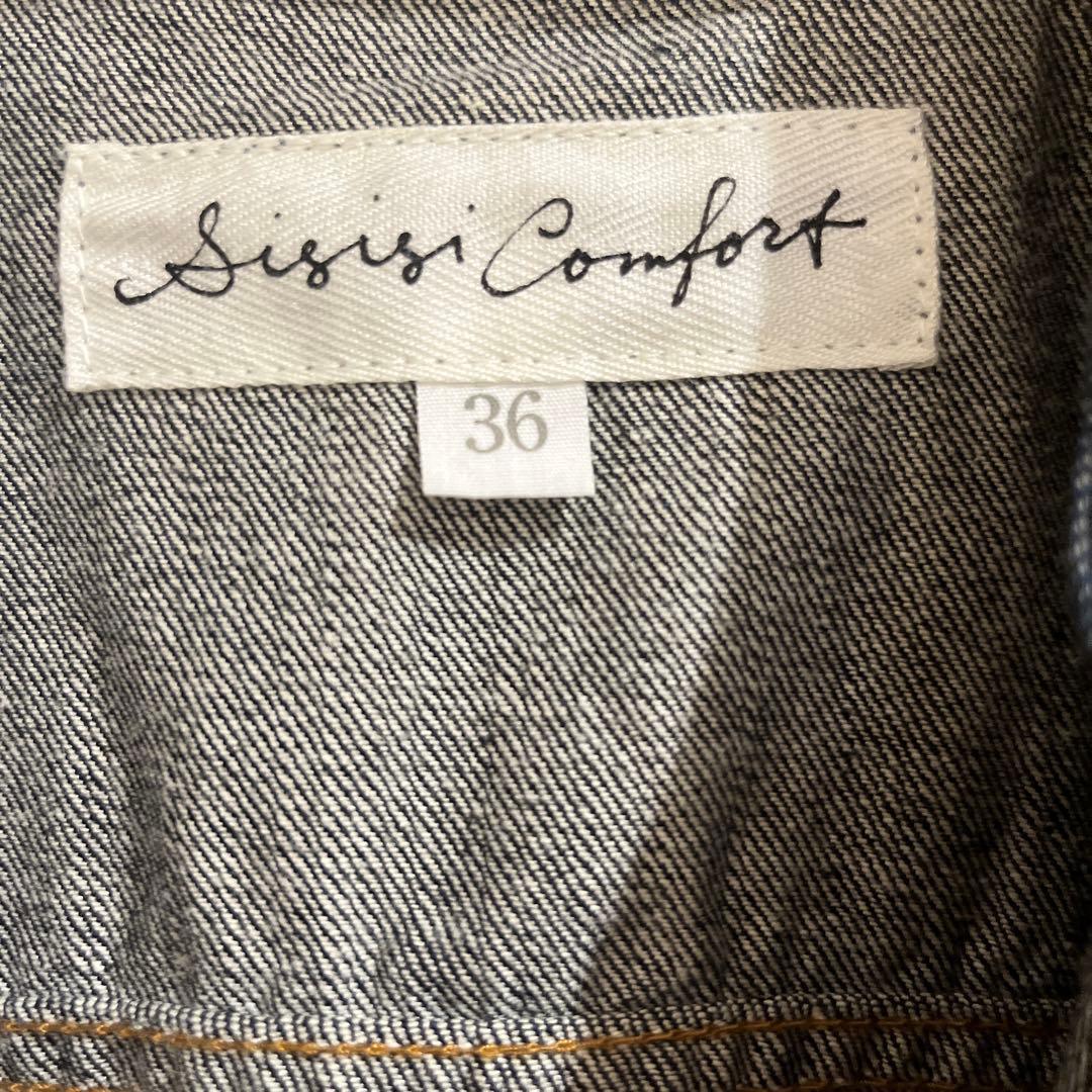 si-si-si comfort ダークデニムジャケット 36