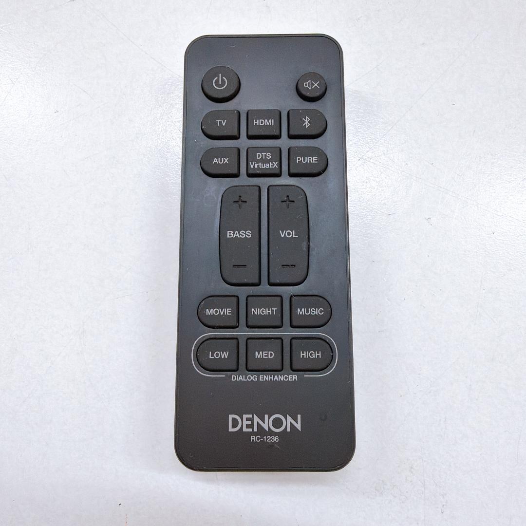 【美品】DENON DHT-S216 サウンドバー 2021年製 デノン