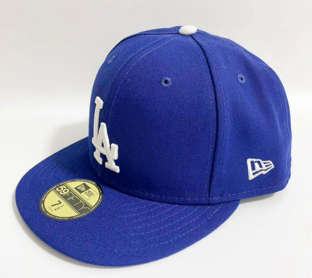 新品★大谷サイン刺繍入り★MLB公式 ニューエラキャップ ドジャース 7 1/2