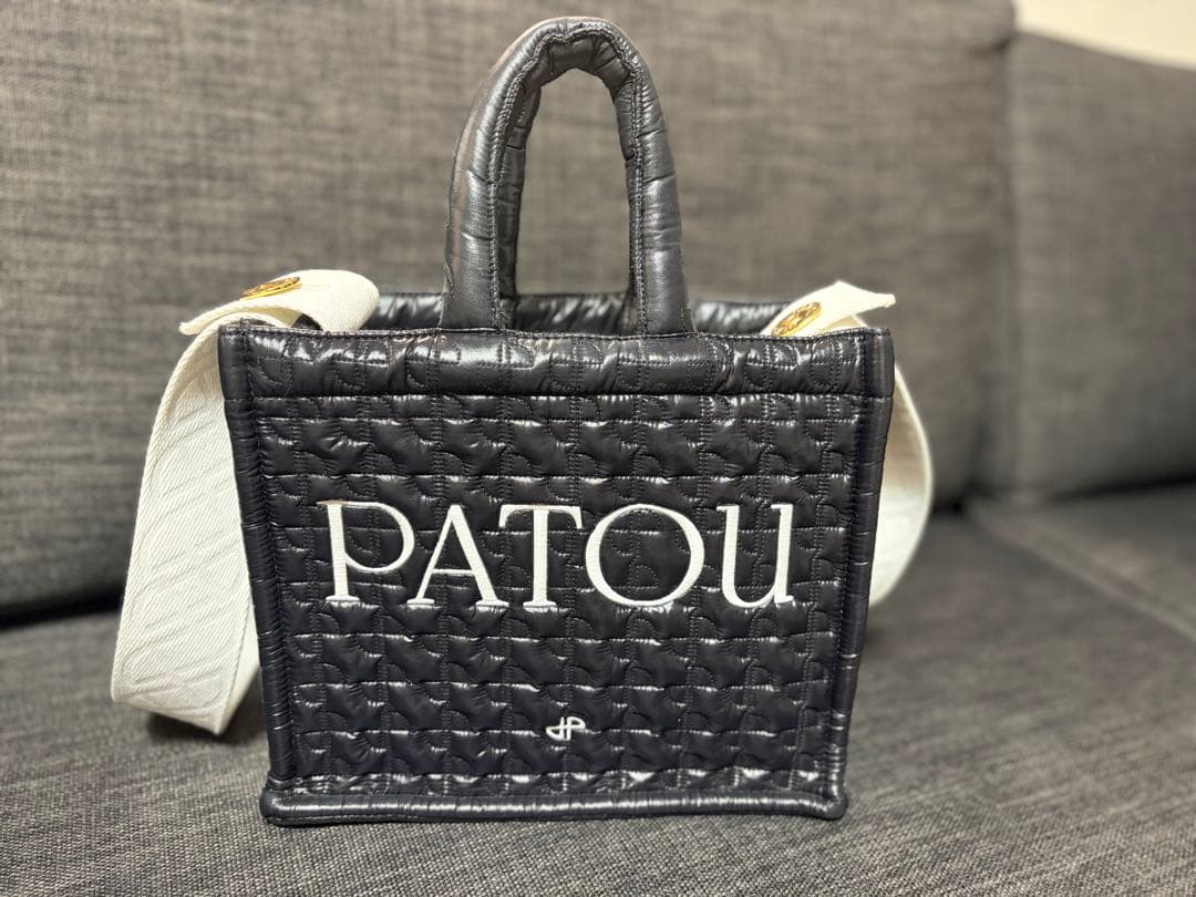 S*K様 PATOU ブラック キルティング スモールパトゥトート