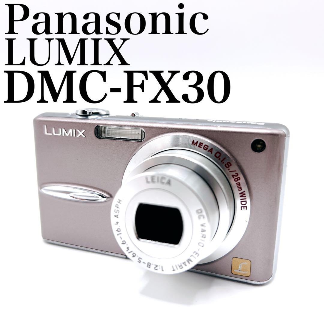 美品✨Panasonic LUMIX DMC-FX30 コンデジ　ブラウン