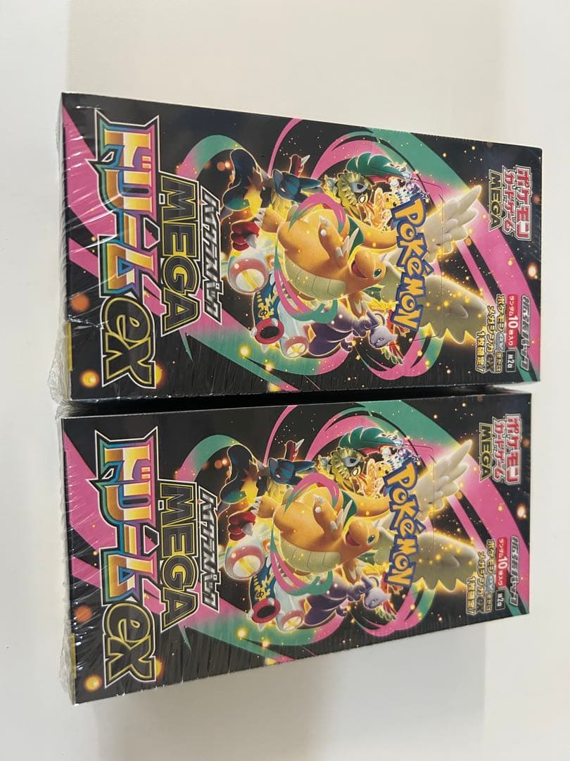 ポケモンカードゲーム MEGAドリームEX 2BOXシュリンク付き