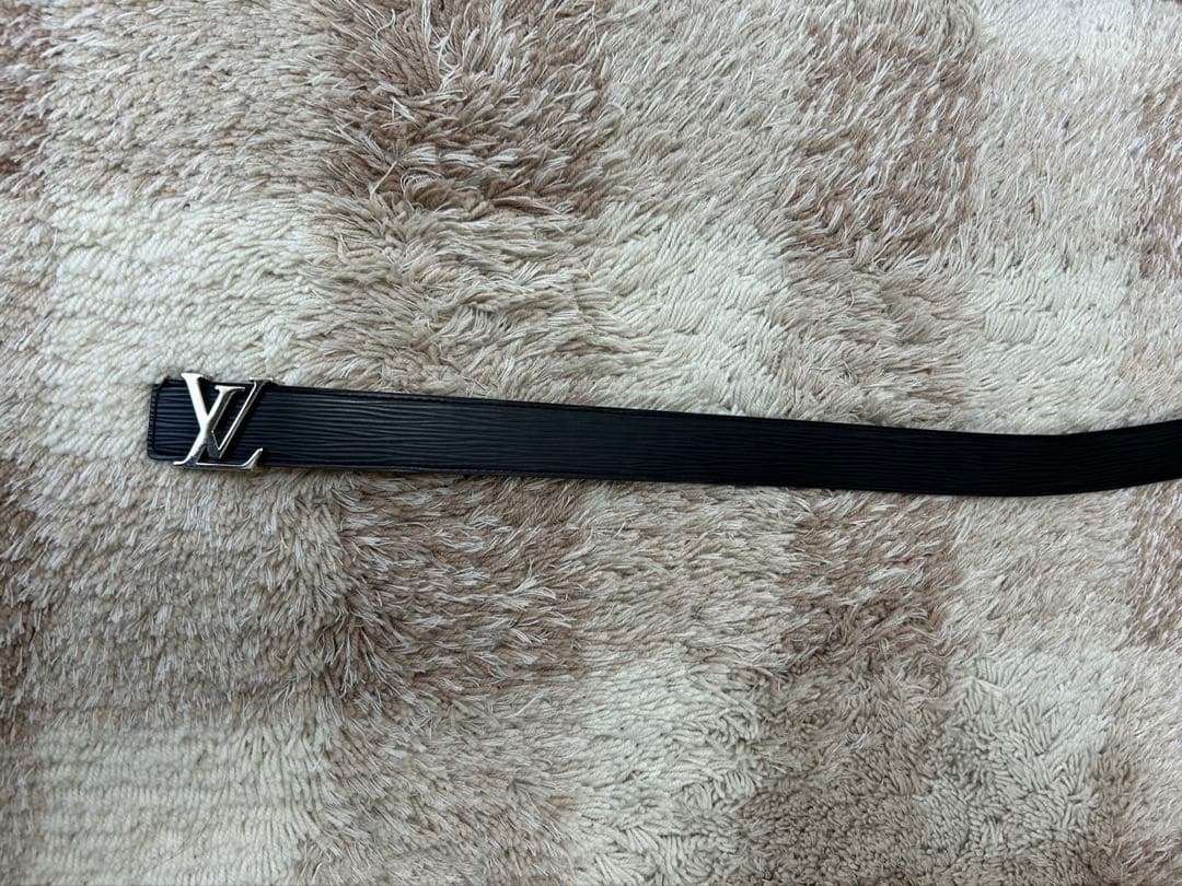 LOUIS VUITTON ルイヴィトン エピ ブラックベルト 80/32