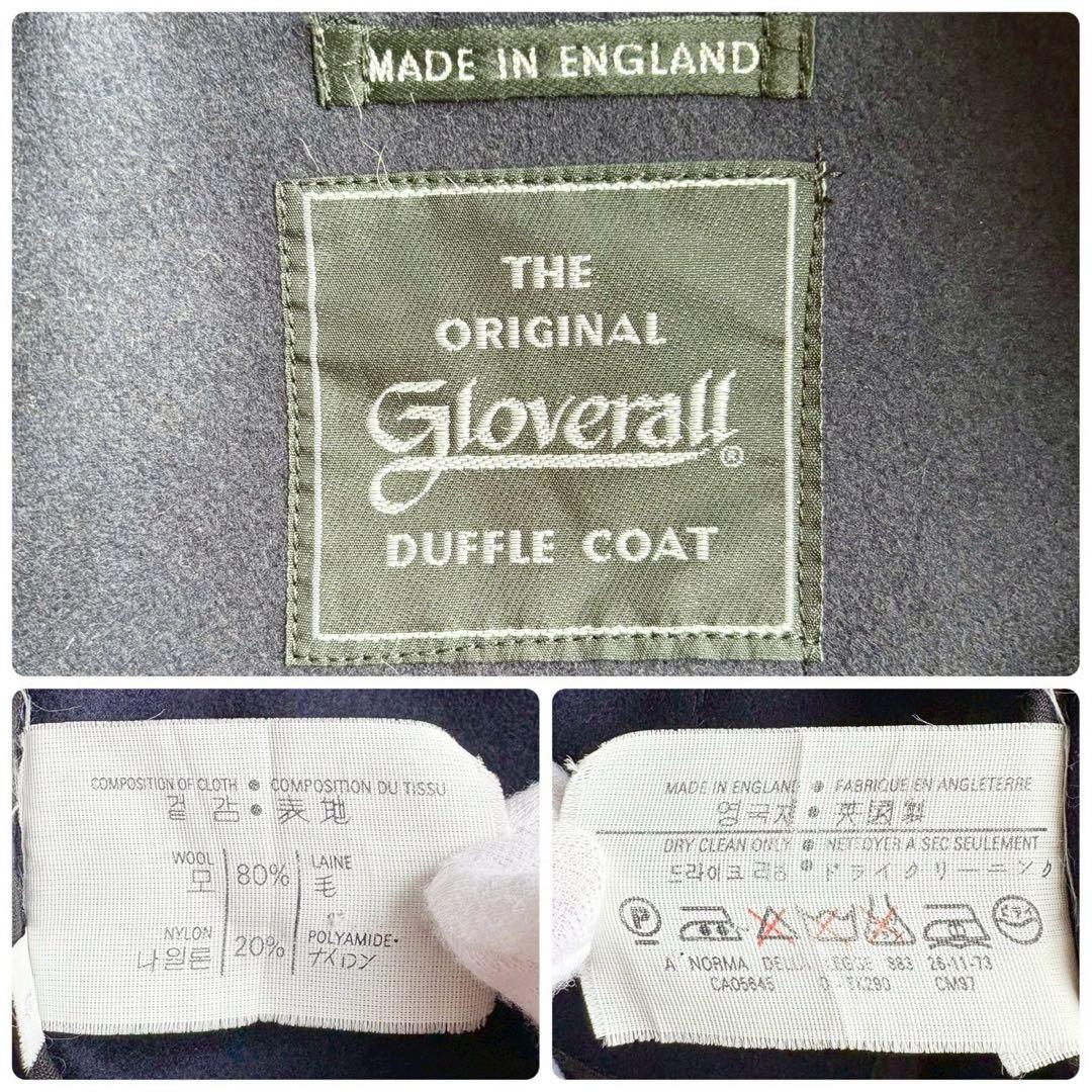 専用◆着丈114 グローバーオール ダッフルコート ロング 紺