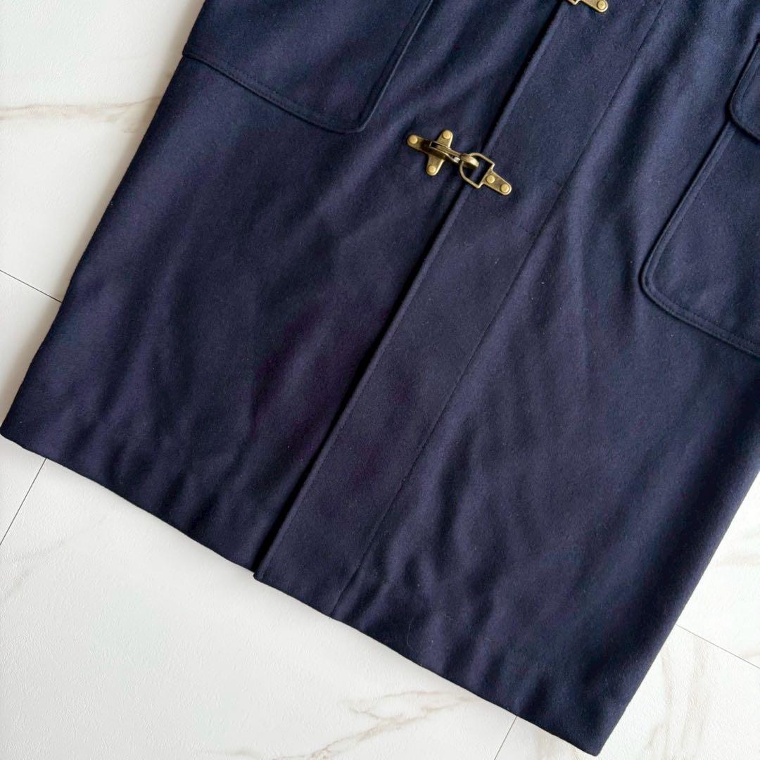 専用◆着丈114 グローバーオール ダッフルコート ロング 紺