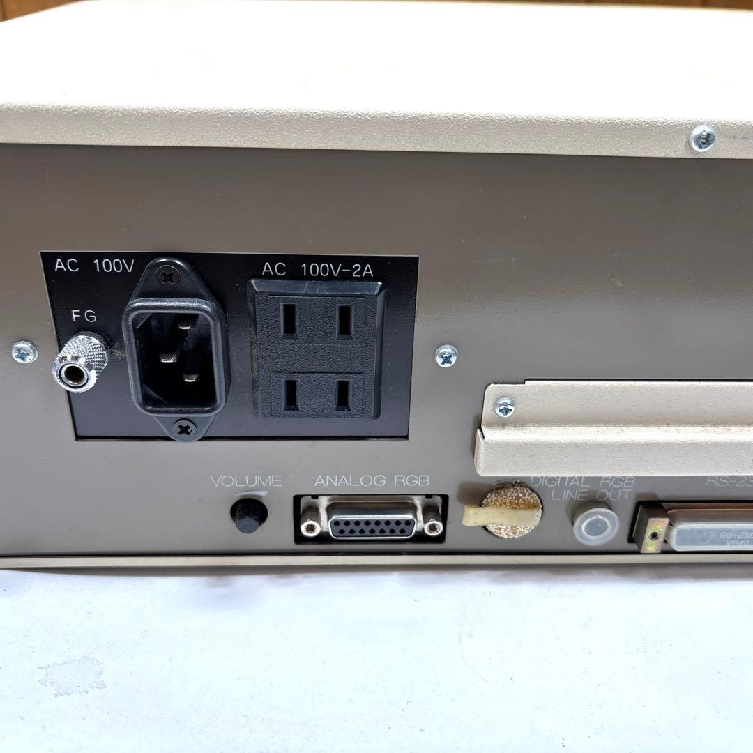 通電のみ確認　NEC PC-8801 mkⅡ FR 本体　キーボード