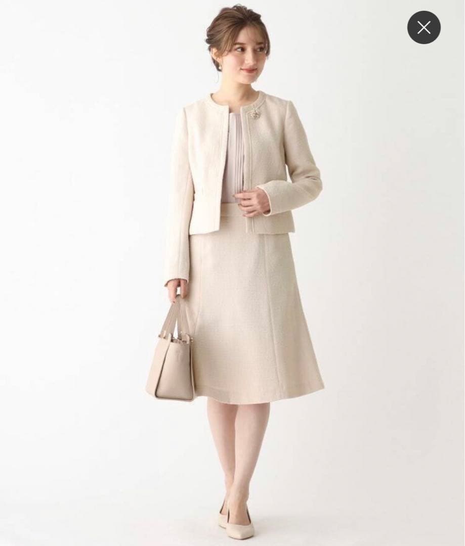 ツイードフォーマルセットアップ（S）