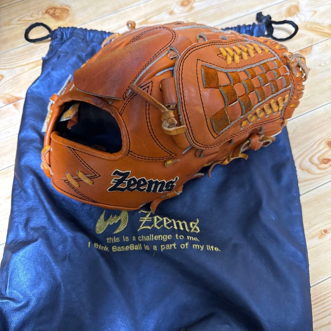 軟式用ピッチャーZeems キャッチャーミット　ZETT