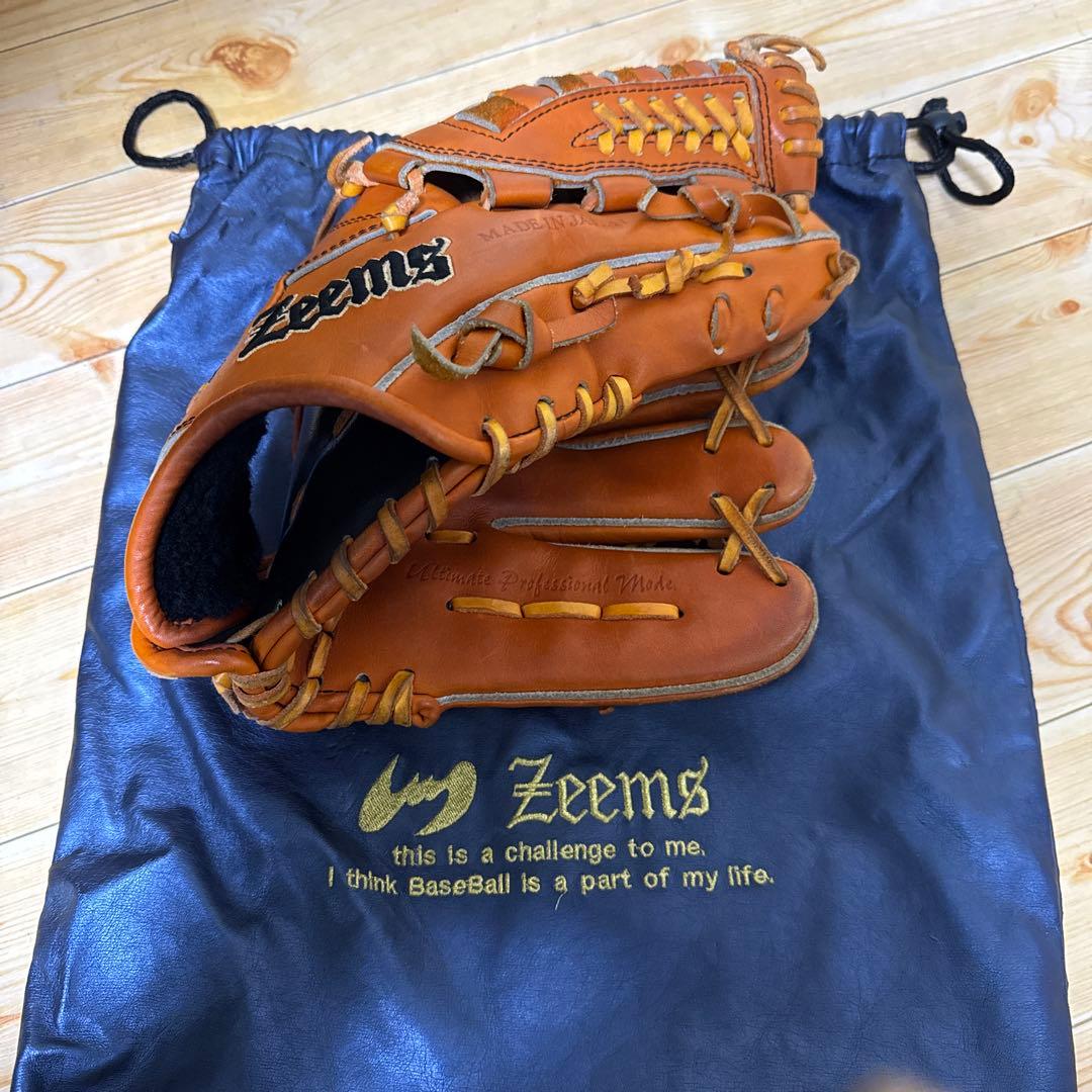 軟式用ピッチャーZeems キャッチャーミット　ZETT