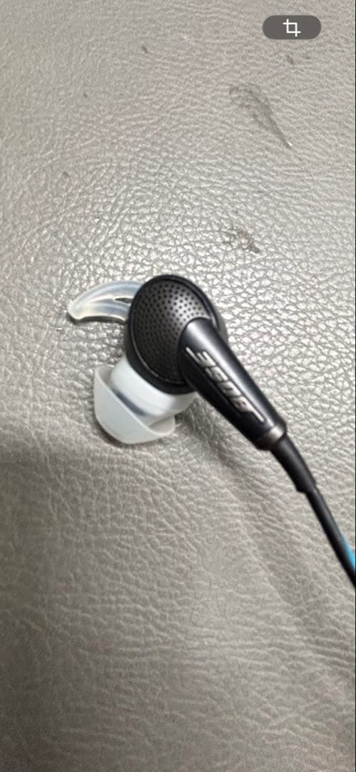 【美品】Bose QuietComfort 20 ノイズキャンセリングイヤホン