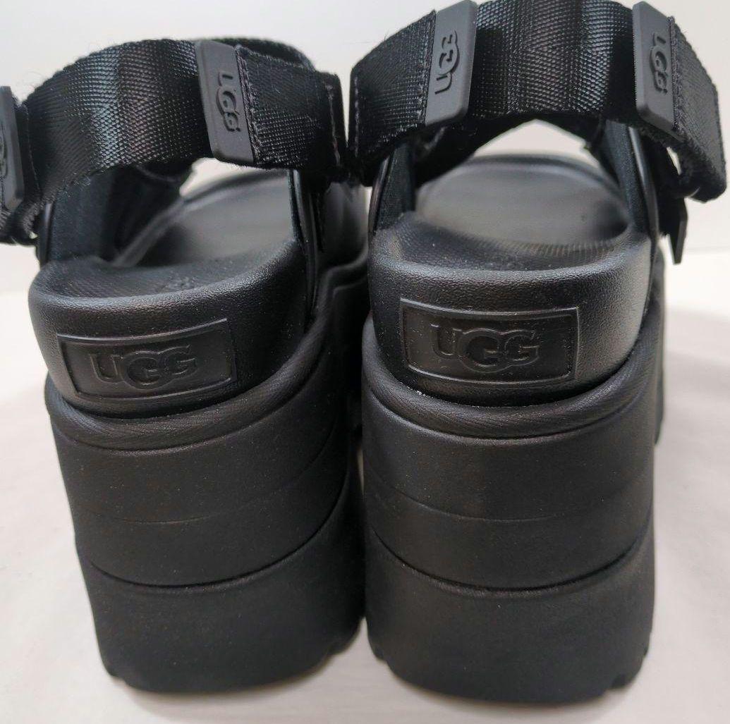 11日迄値下げ！UGG ★サンダル厚底　ゴールデンライズ23cm 黒★超美品