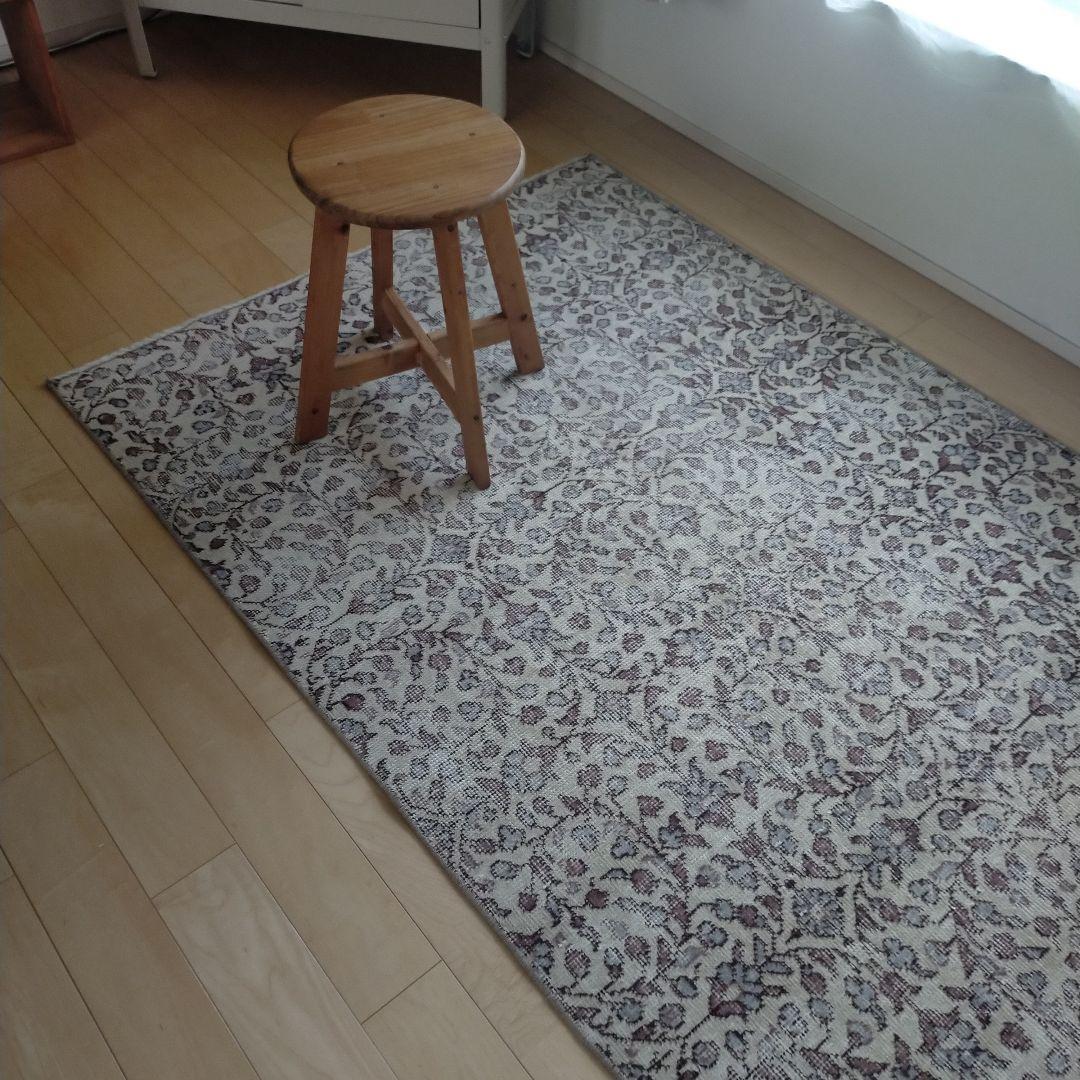 美品●114×188 　トルコ　ヴィンテージラグ