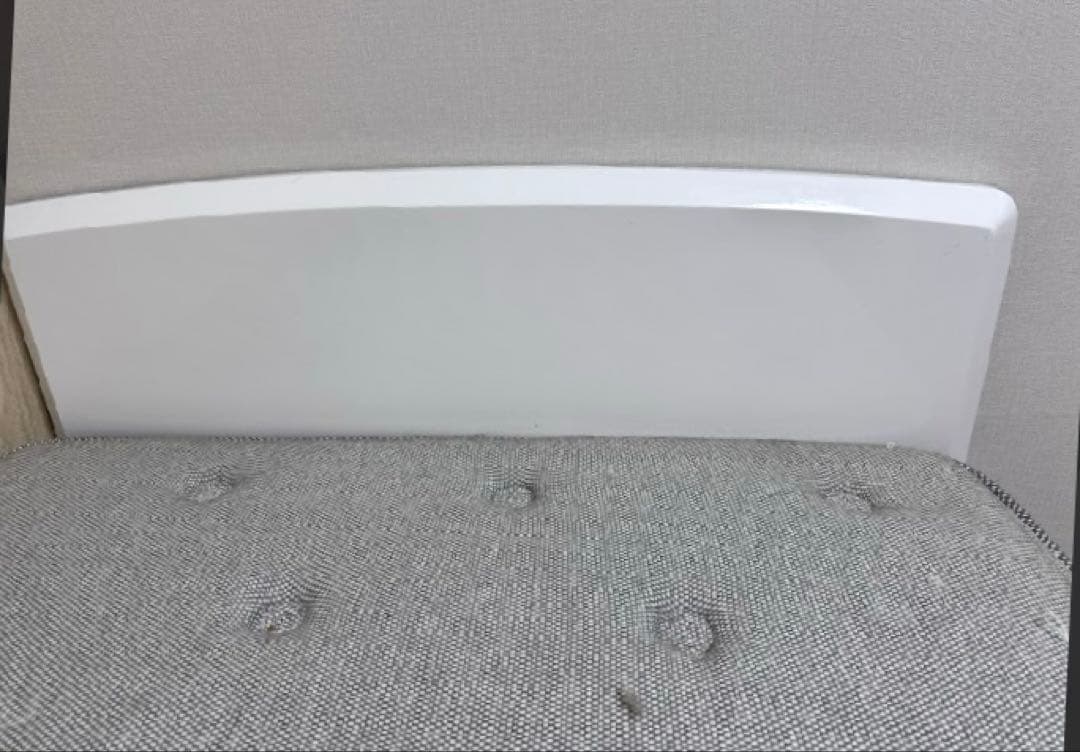 【山形県内引取限定】ニトリ シンプル　シングルベッドフレーム収納付き マットレス