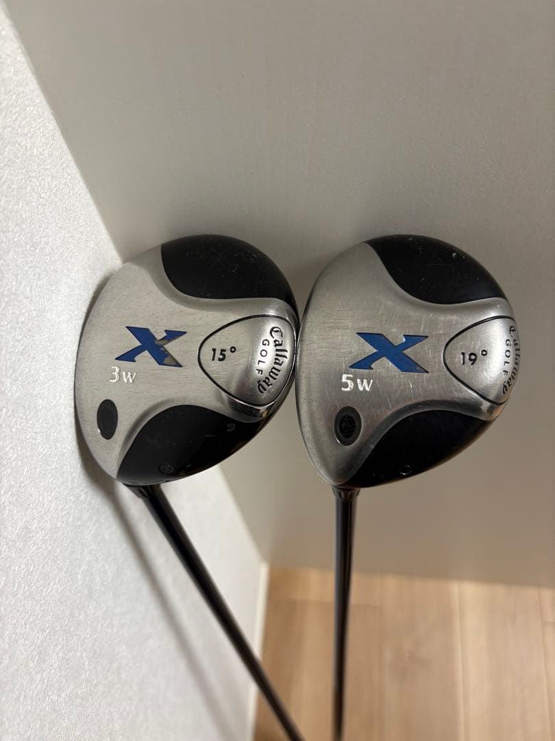 【レフティ】Callaway Xシリーズ 3W 5W セット