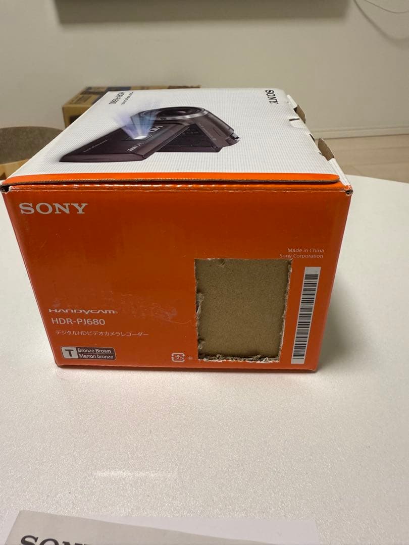 SONY HDR-PJ680 ビデオカメラ 本体+ケース