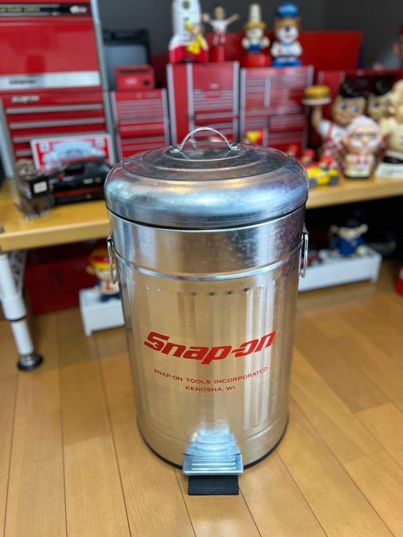 Snap-on ステンレススチール ごみ箱