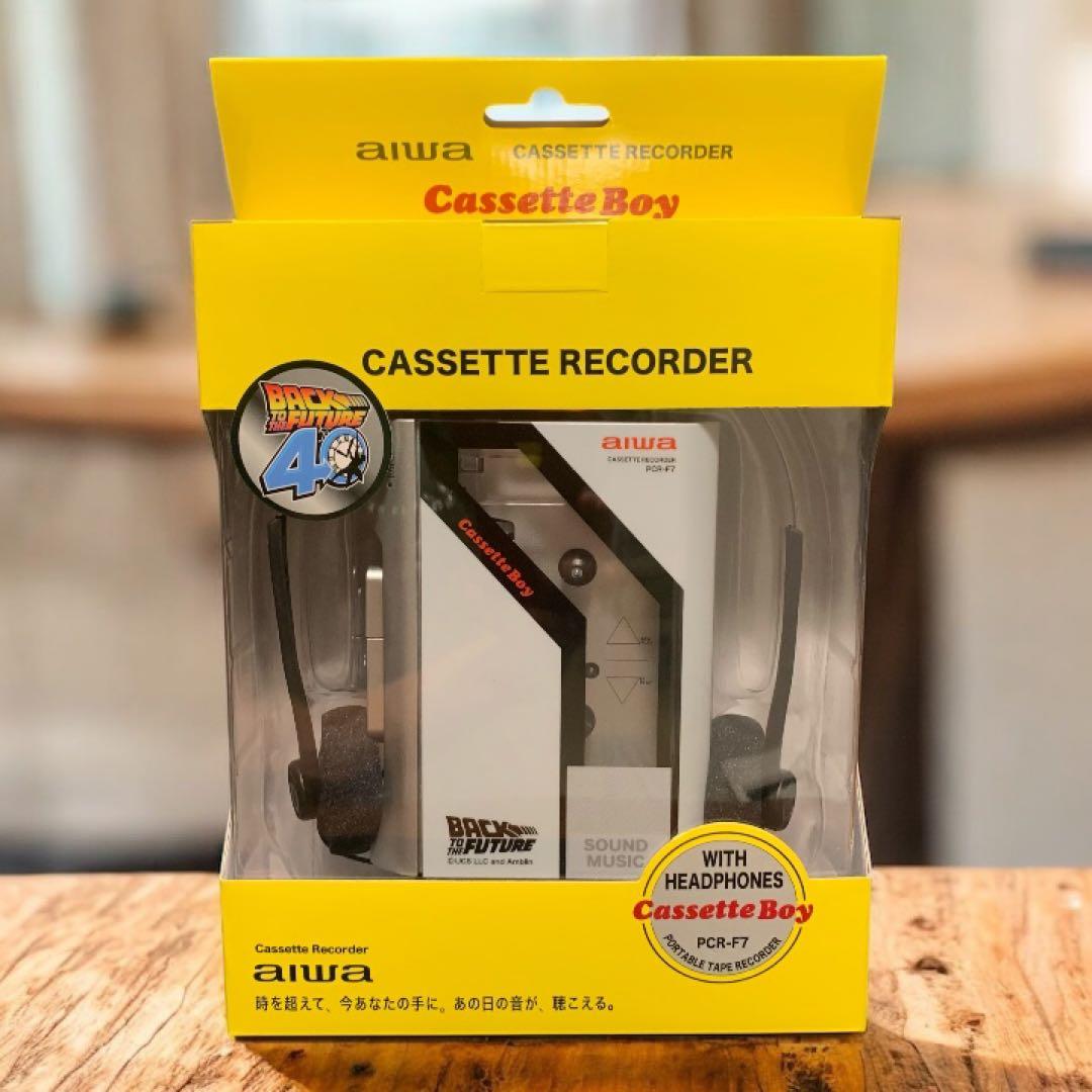 【新品】BTTF 40周年 カセットプレーヤー ドンキ AIWA PEPSI