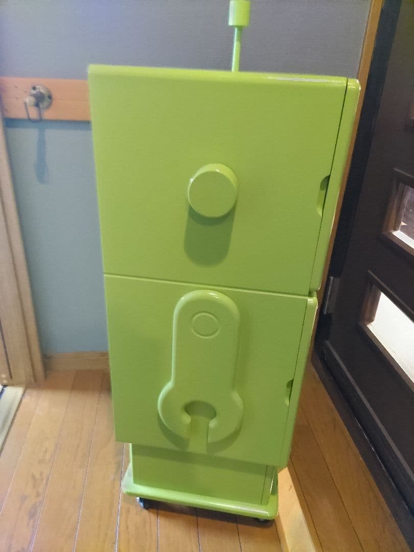 送料込み　ロボット型木製家具ロビット　希少な限定色