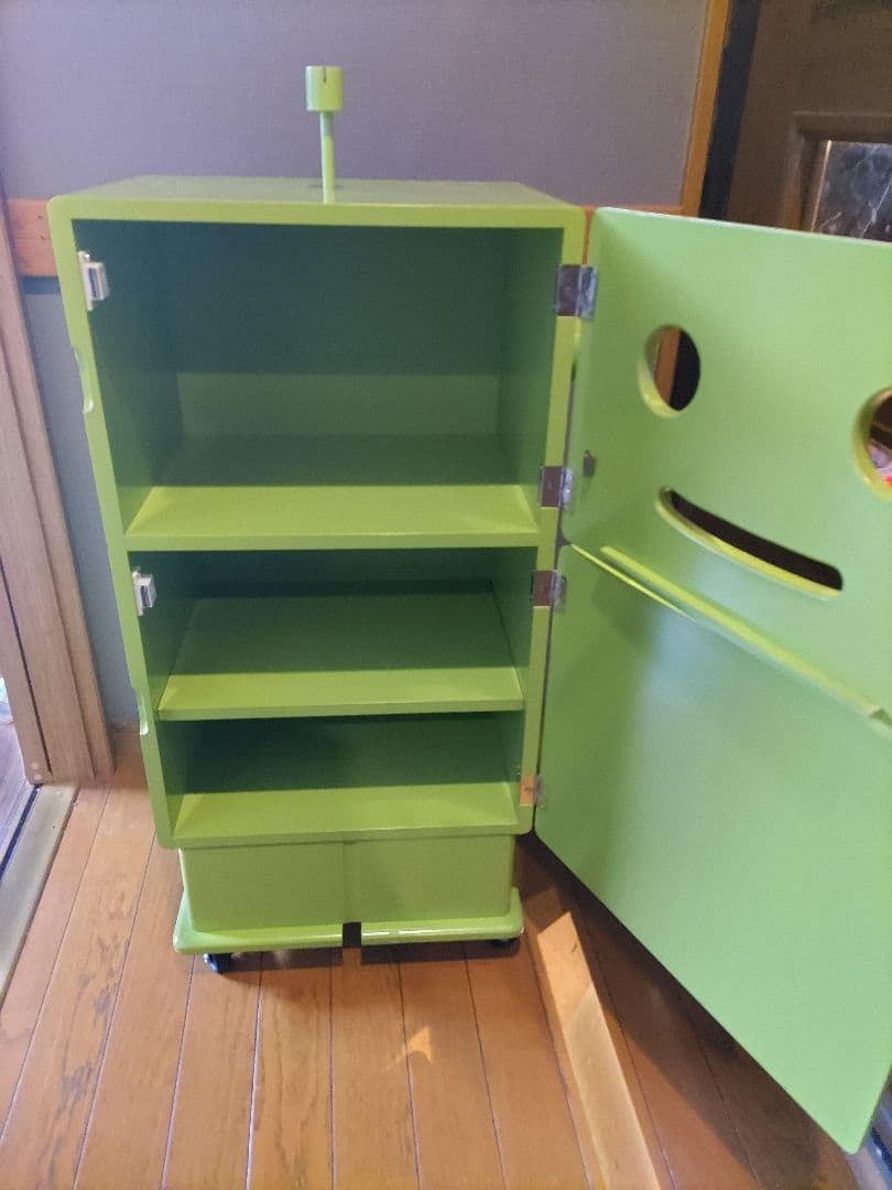 送料込み　ロボット型木製家具ロビット　希少な限定色