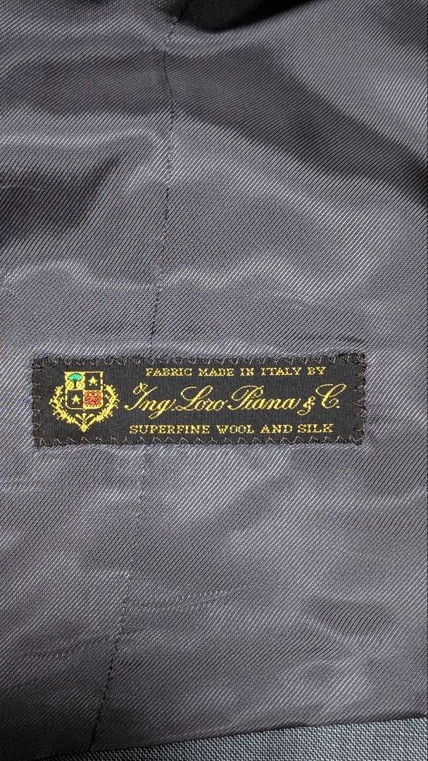 【美品】SHIPS ロロ・ピアーナ スリーピーススーツ ライトグレー