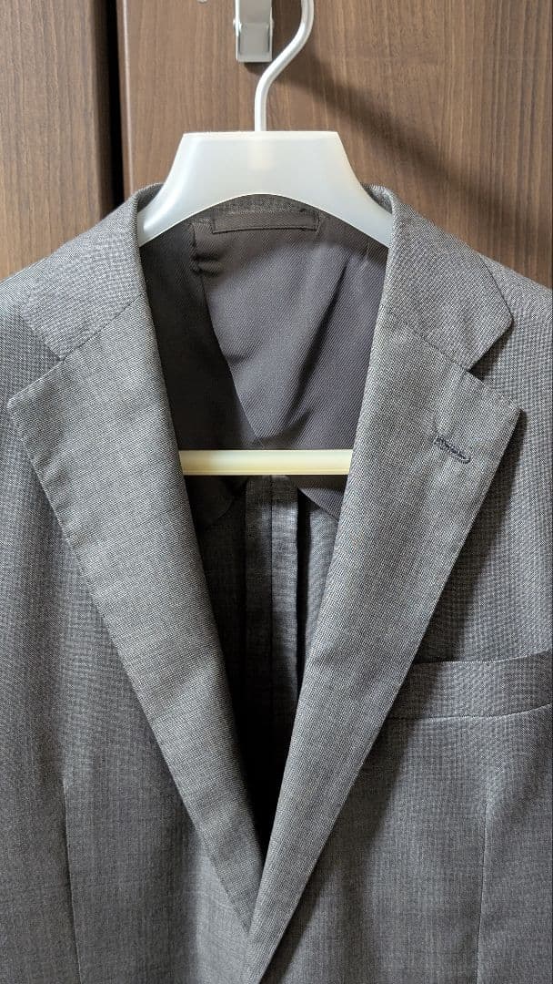 【美品】SHIPS ロロ・ピアーナ スリーピーススーツ ライトグレー