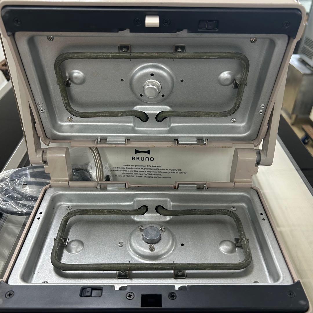 5965【美品】プレート3種 BRUNO グリルサンドメーカー ダブル