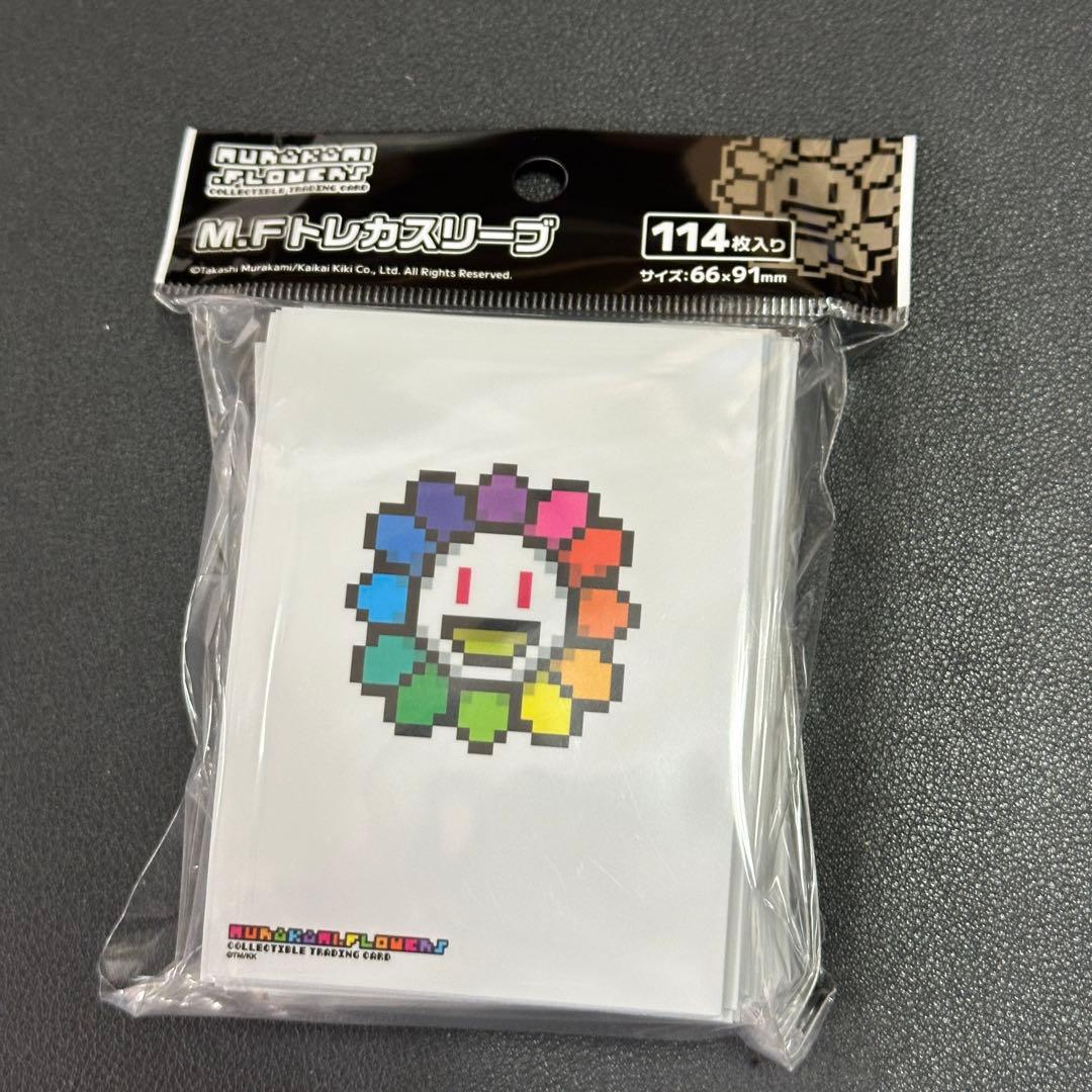 2種 村上隆 M.F トレカスリーブ108 ドットフラワー 114枚入り　レア