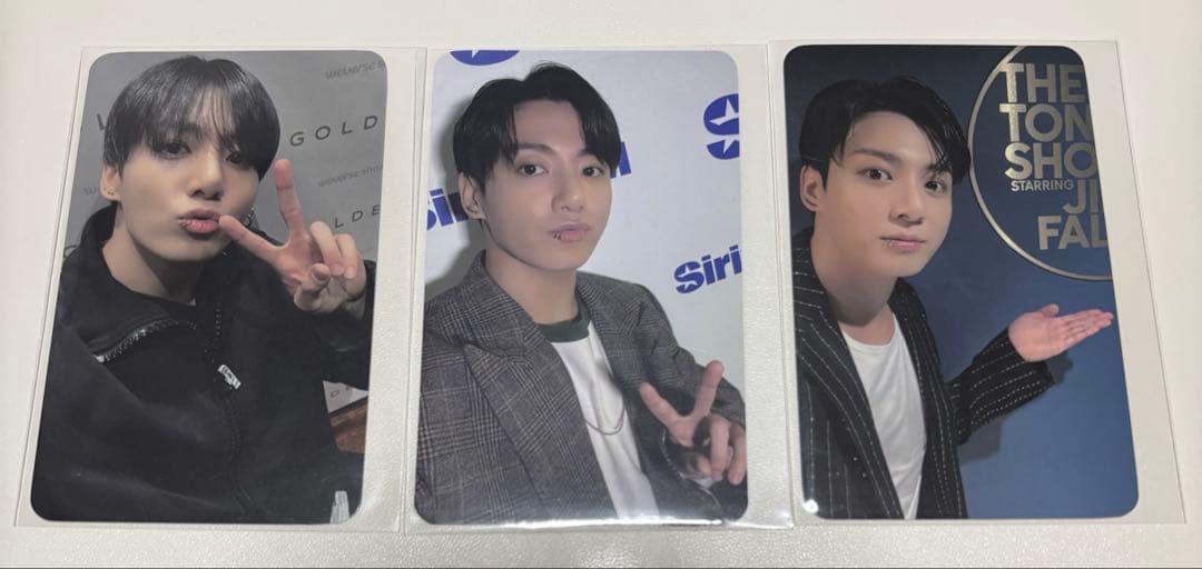 BTS ジョングク トレカ GOLDEN soundwave コンプリート