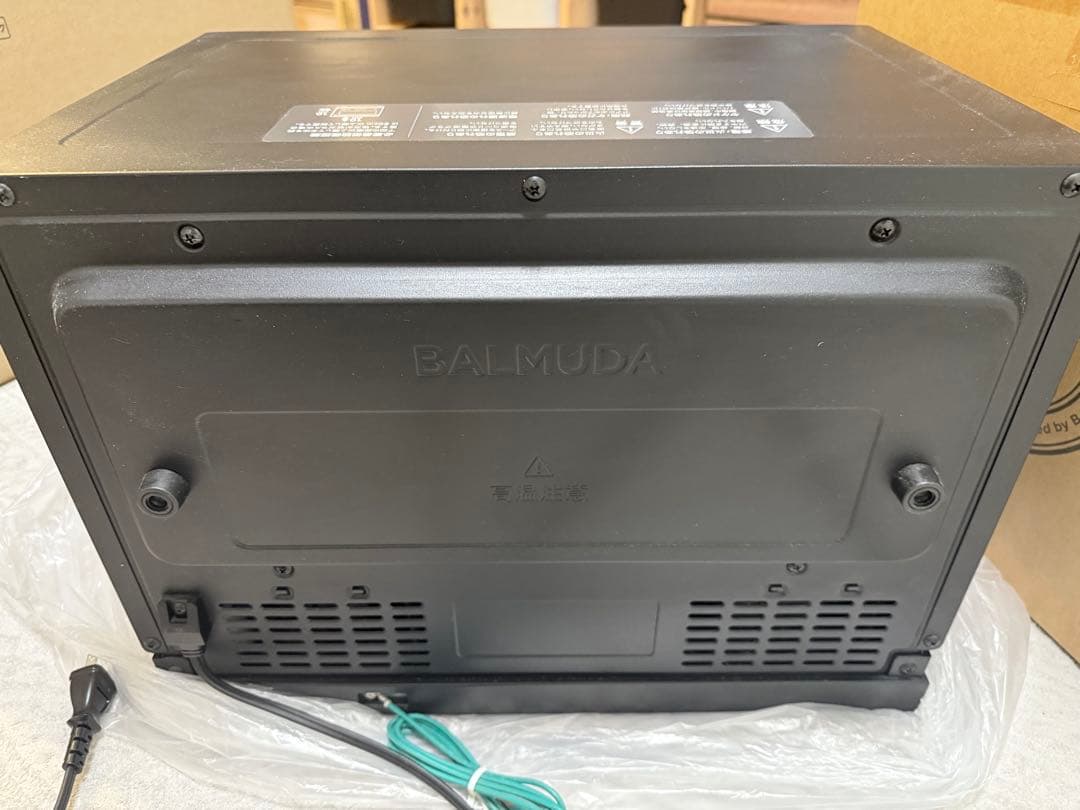 BALMUDA K04A-BK オーブンレンジ　2021年製