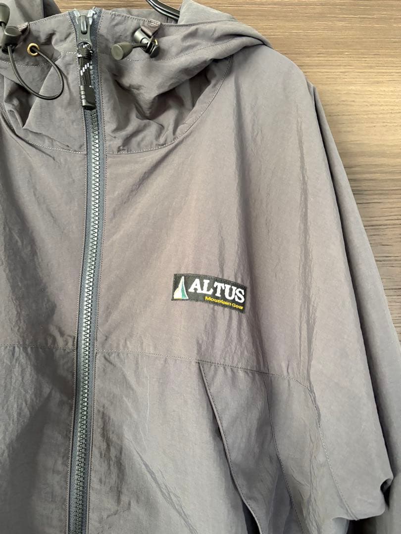ALTUS ナイロンパーカー AT28-JK-EW5 グレー