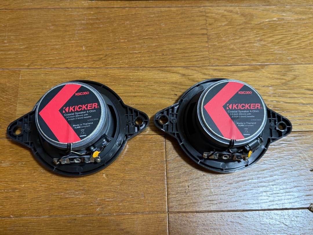 KSC3504 KICKER OGPAA-KSCLH8 スピーカー 60プリウス