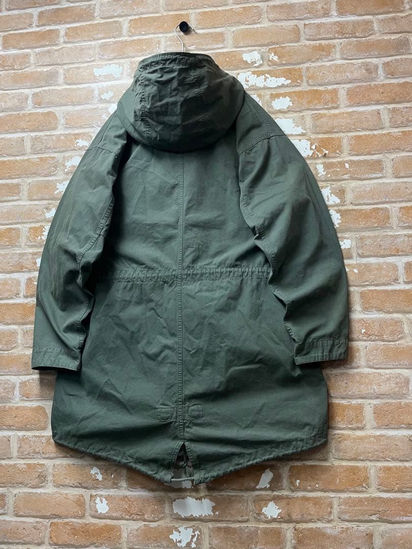 90s oldgap GAP モッズコート　ミリタリージャケット　カーキ