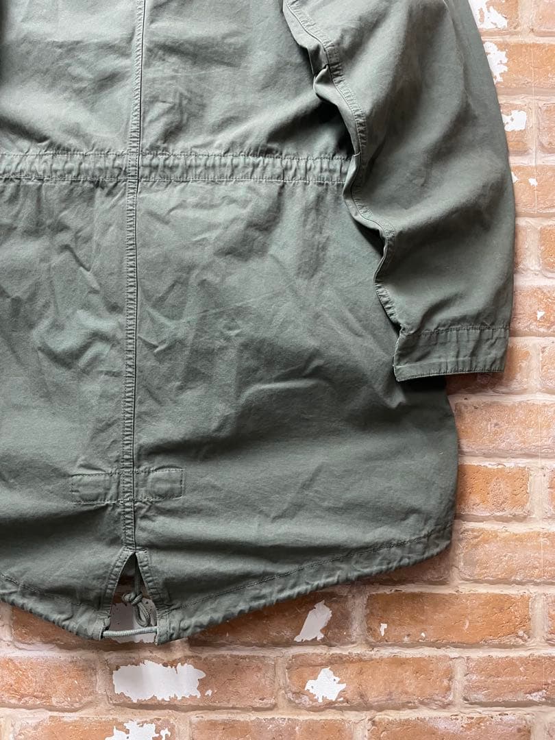 90s oldgap GAP モッズコート　ミリタリージャケット　カーキ