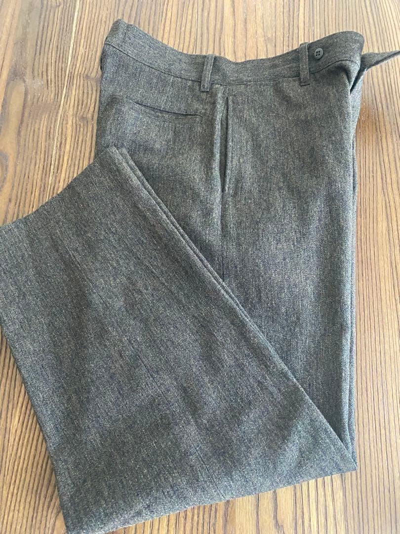 ゴンザレスアットラスト　ウールトラウザー32