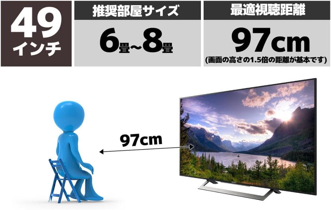 ririka様 SONY ソニー 49V型 ブラビア 4K Android TV
