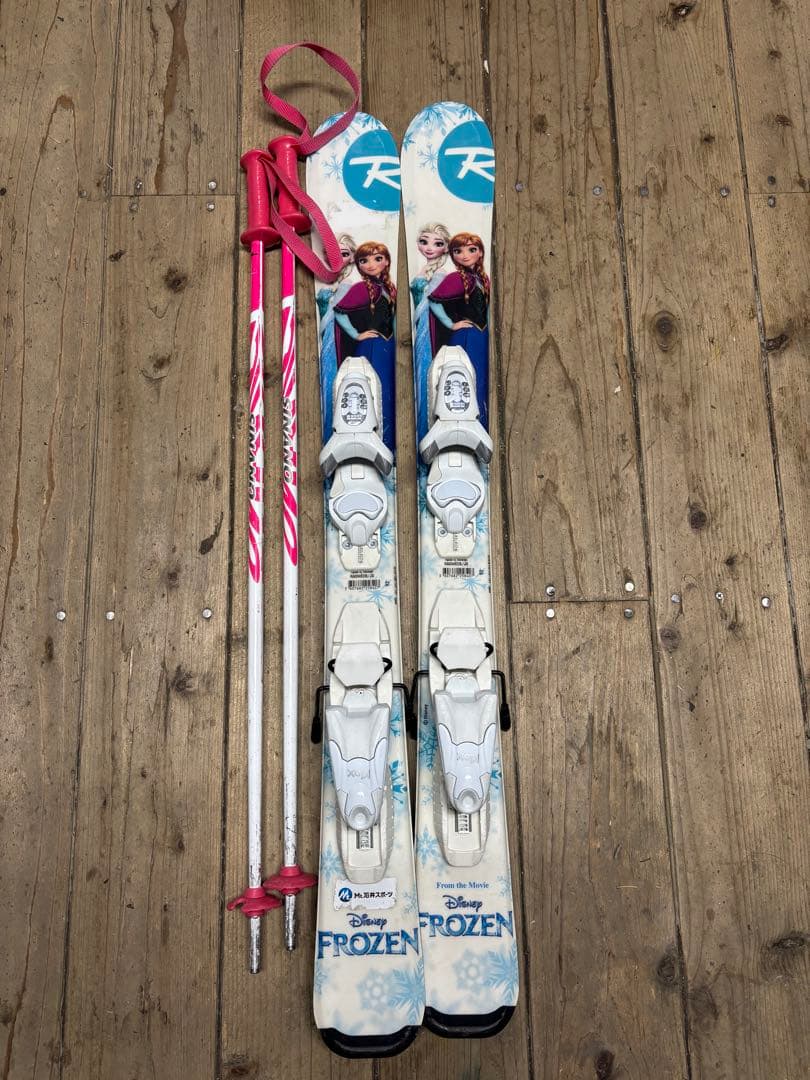 アナ雪 子ども用スキーセット