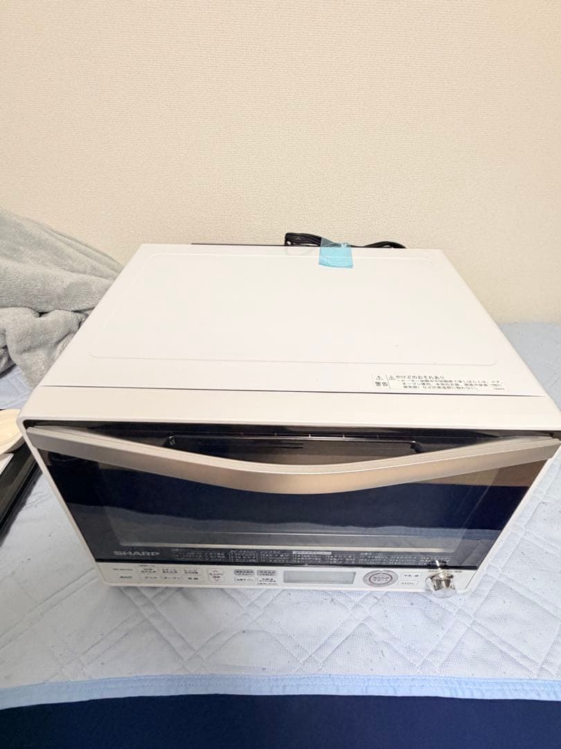 【ジャンク】SHARP オーブンレンジ 31L RE-SS10X-W ホワイト