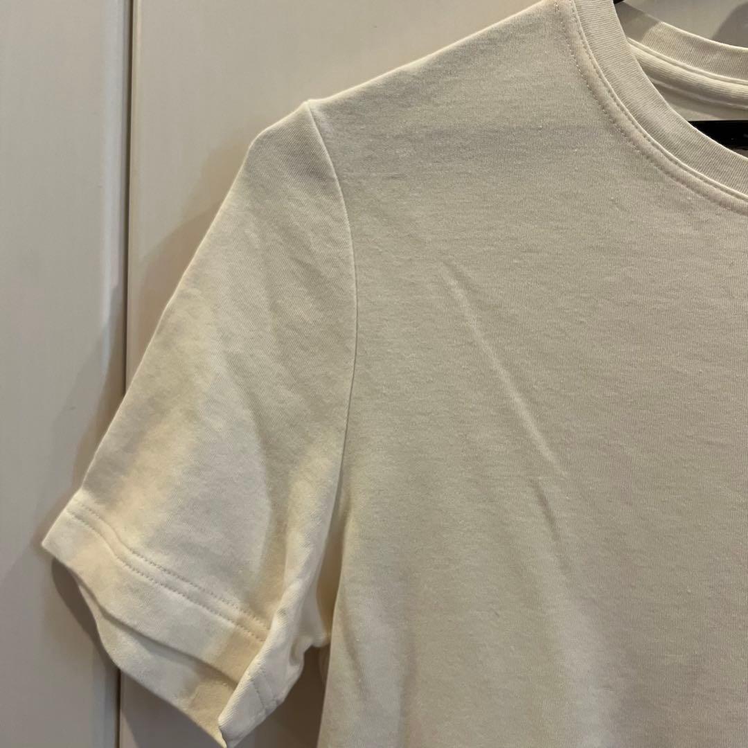 HERMÈS エルメス　ホワイト 半袖Tシャツ　40サイズ