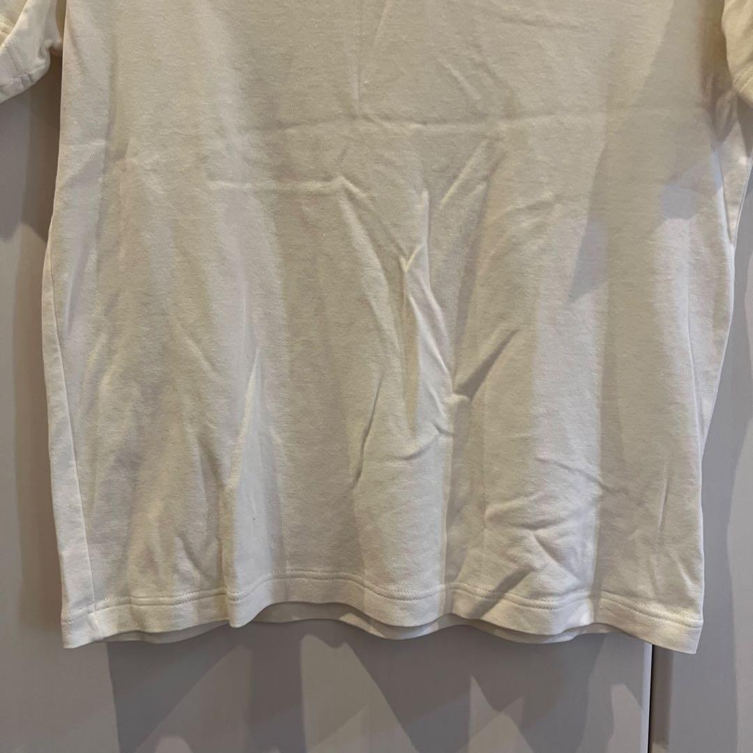 HERMÈS エルメス　ホワイト 半袖Tシャツ　40サイズ