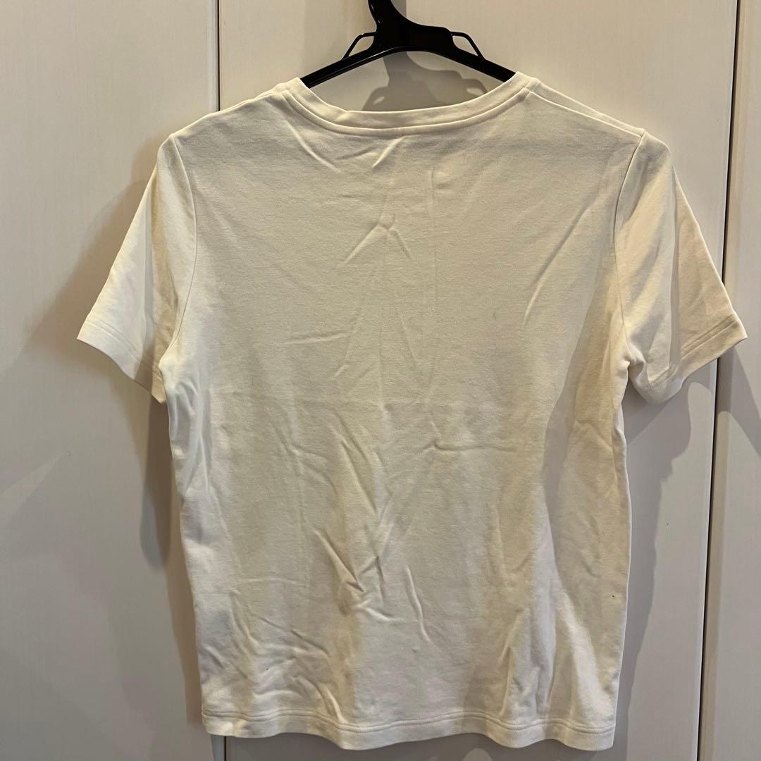 HERMÈS エルメス　ホワイト 半袖Tシャツ　40サイズ
