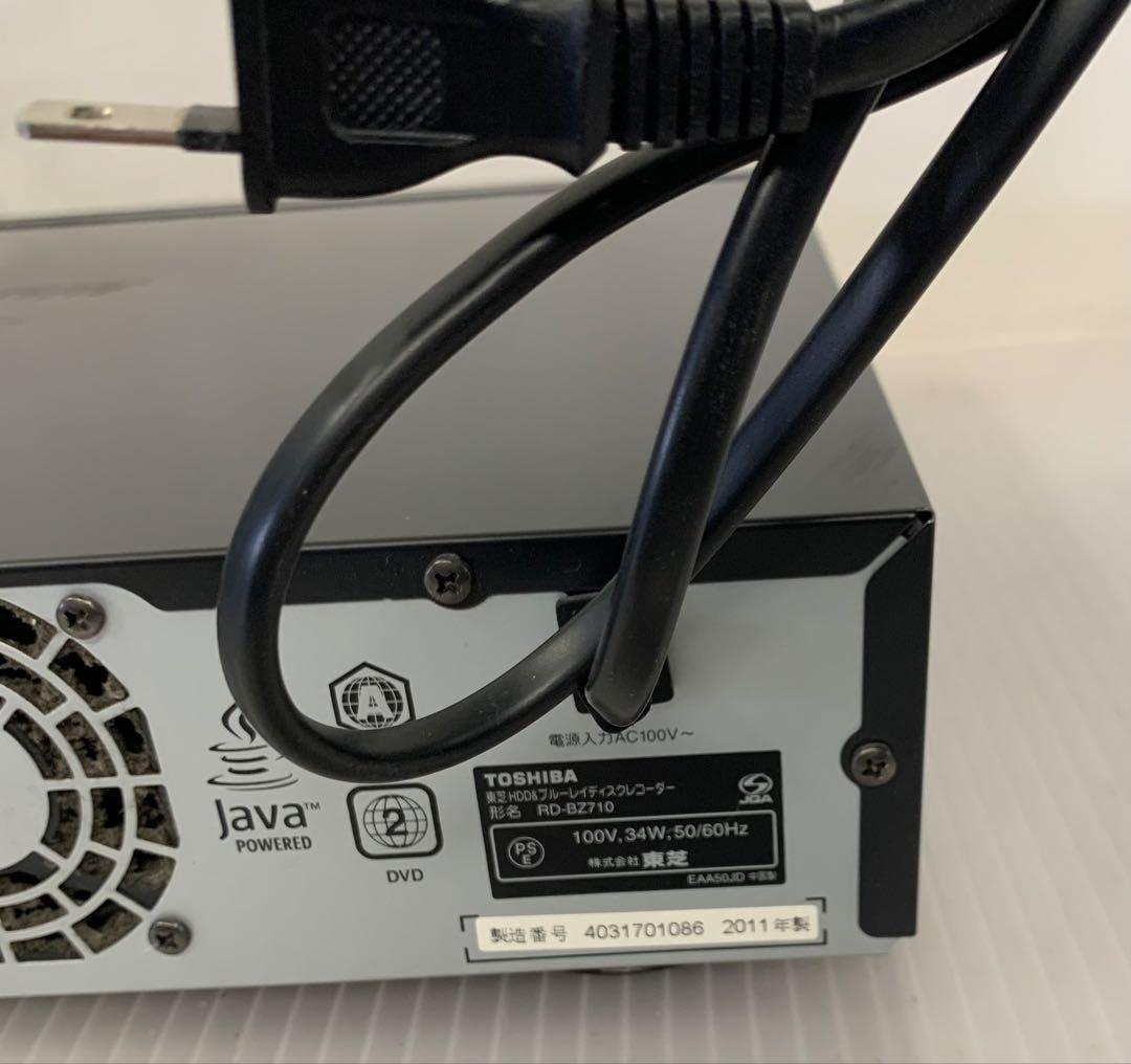 7r2 TOSHIBA REGZA RD-BZ710 Blu-rayレコーダー
