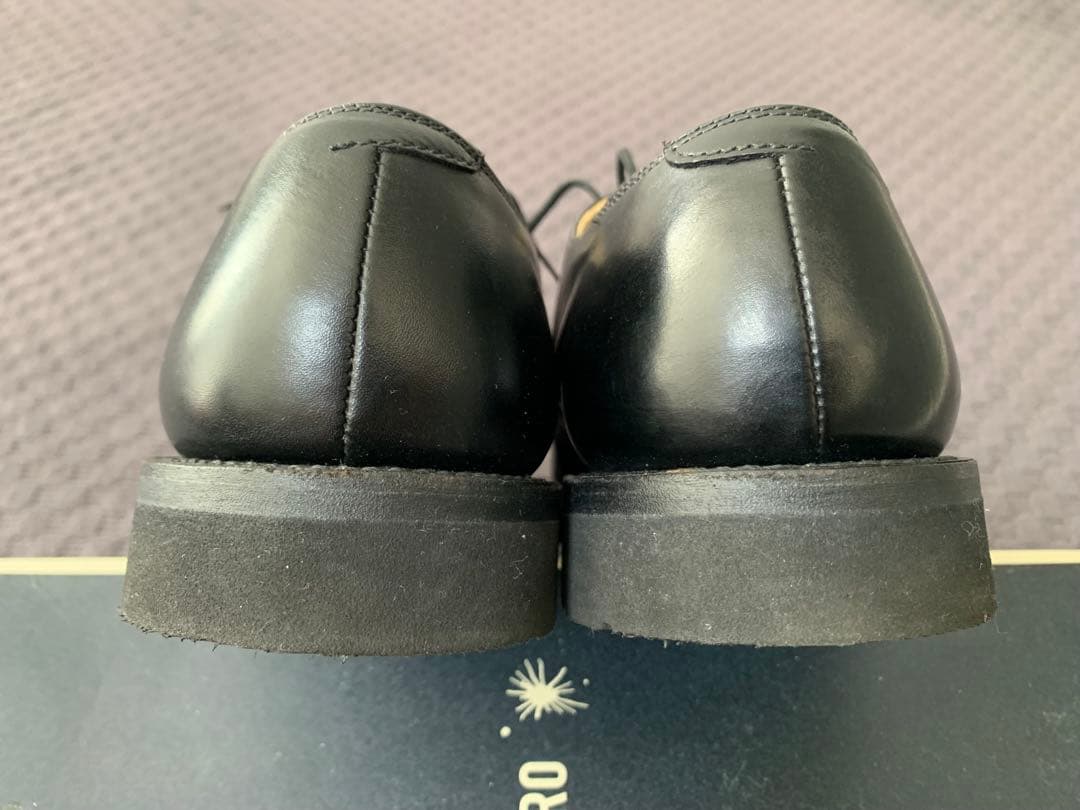 【桜】00s“ WEST”レザーシューズ カナダ軍シューズ