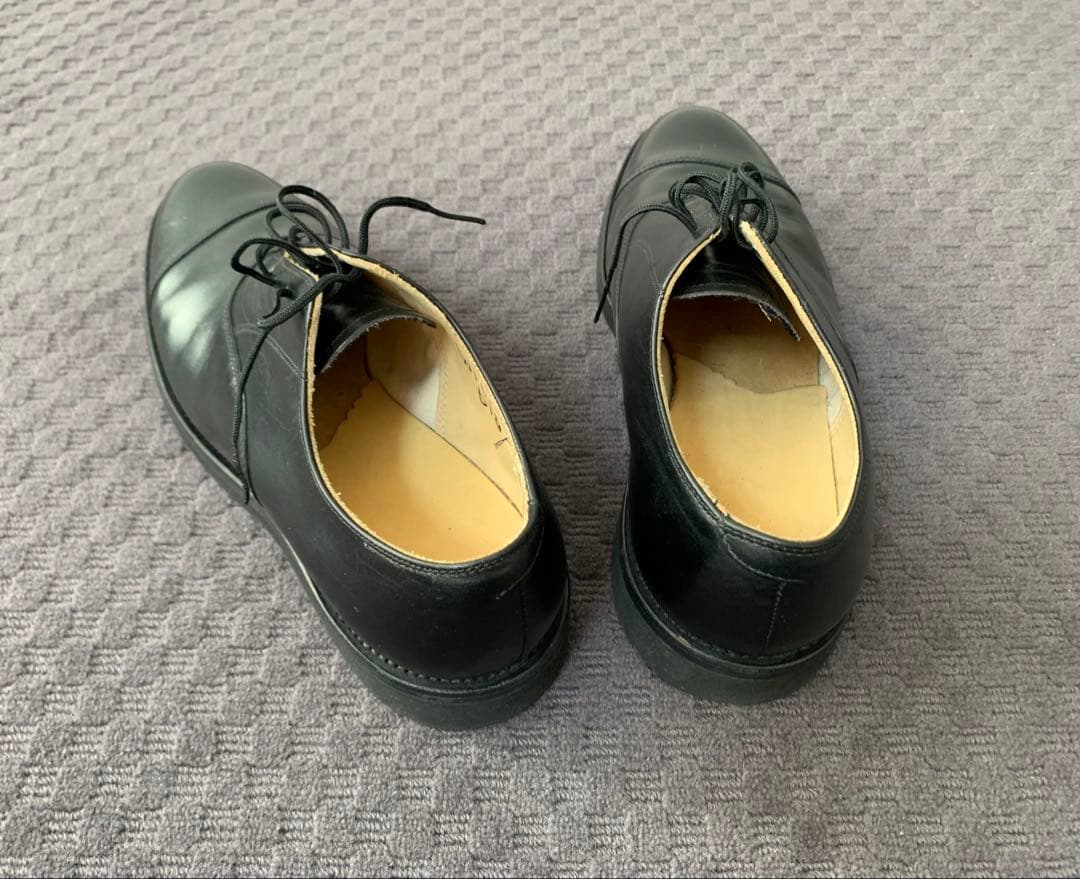 【桜】00s“ WEST”レザーシューズ カナダ軍シューズ