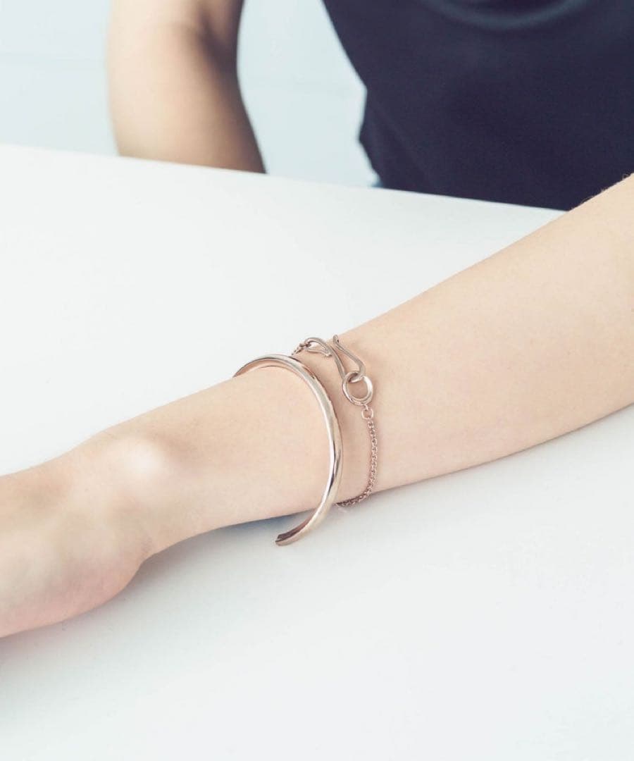 ete エテ ロウ ブラウンゴールド バングル 定価29,700円