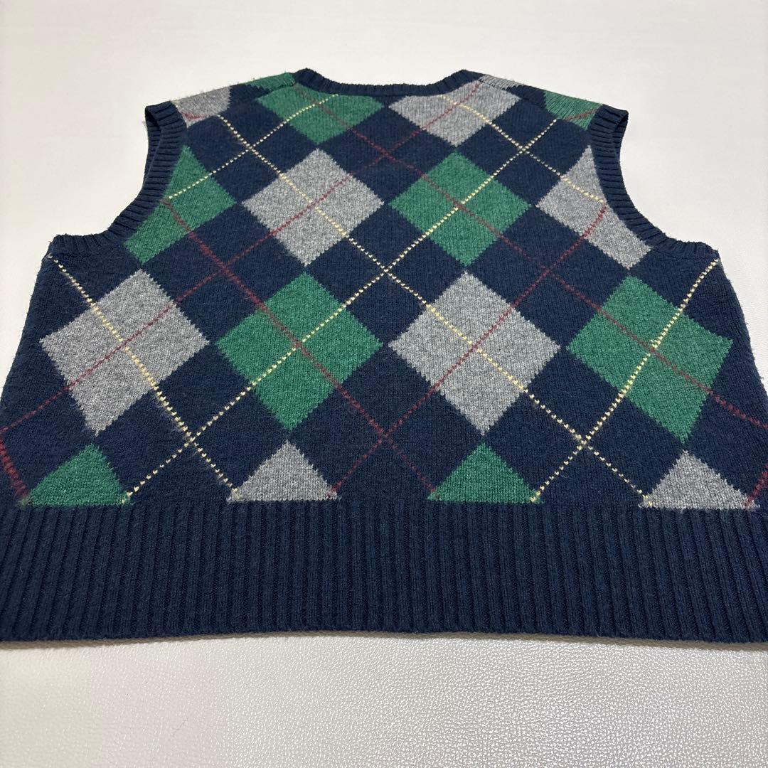 POLO RALPH LAUREN ビッグフィット アーガイル ニット ベスト