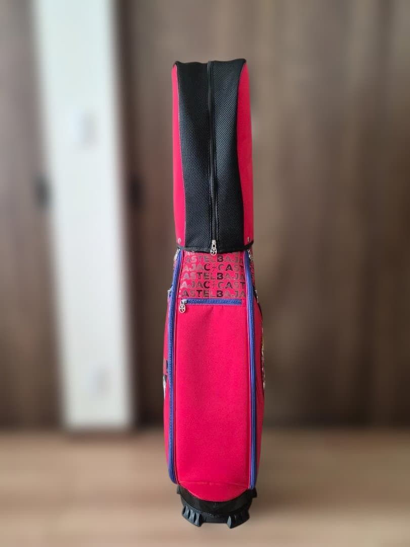 キャステルバジャック キャディバッグ 赤