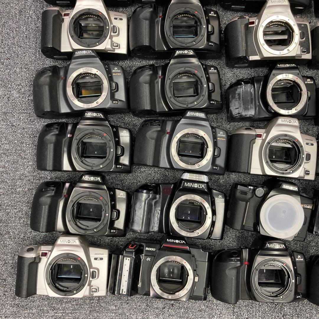【メ5】計40個 MINOLTA 一眼レフ フィルムカメラ まとめ売り ジャンク