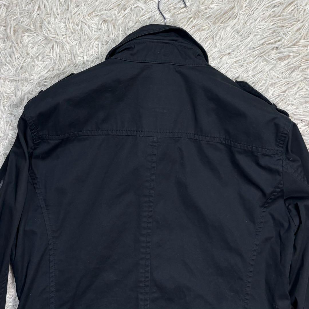 BURBERRY BLACK LABEL ミリタリージャケット　ノバチェック　L