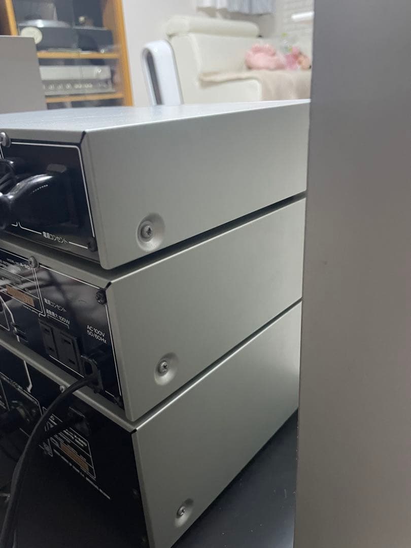 TRIO A-9D, X-9RD ,T9D, S-9Dコンポ シルバー/グレー