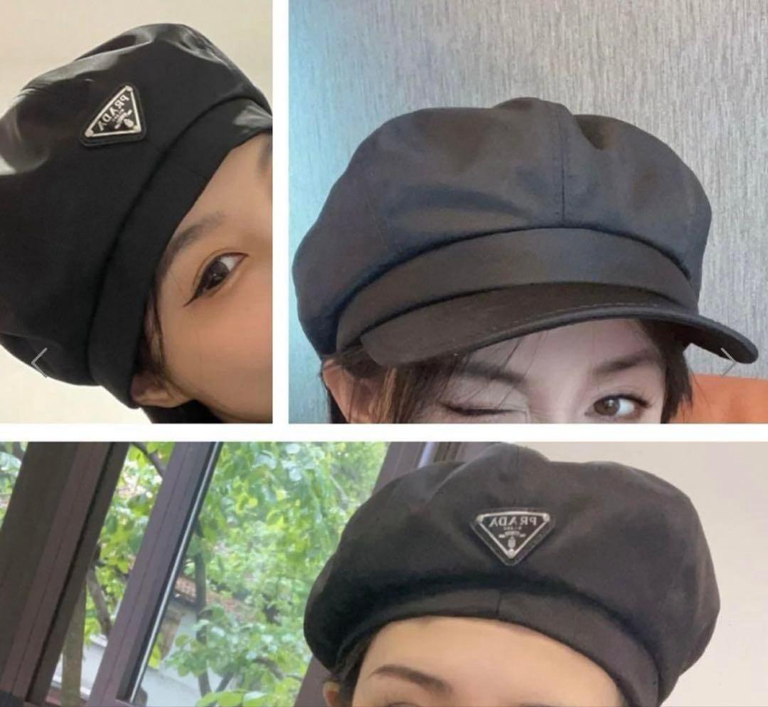 h*k様 プラダ　ハンチング　ブラック　M